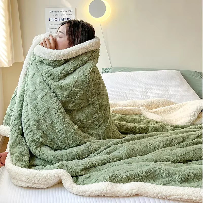 DeepNite CozyCloud™ Kuscheldecke – Wohlfühl-Wärme für deinen Abend