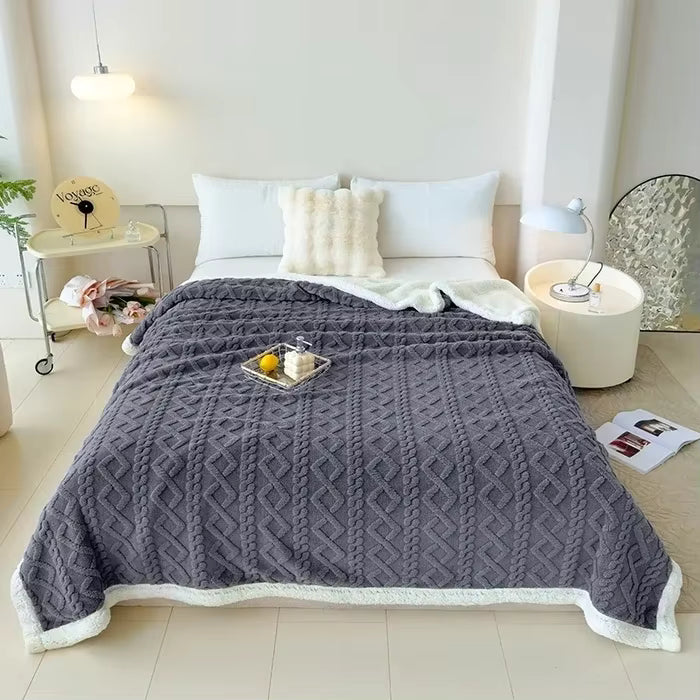 DeepNite CozyCloud™ Kuscheldecke – Wohlfühl-Wärme für deinen Abend