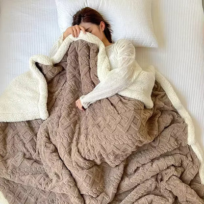 DeepNite CozyCloud™ Kuscheldecke – Wohlfühl-Wärme für deinen Abend