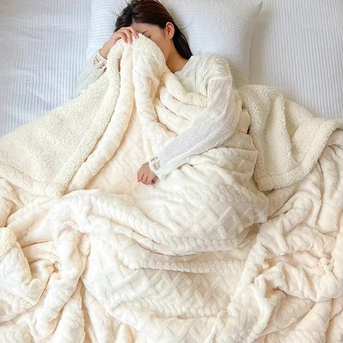 DeepNite CozyCloud™ Kuscheldecke – Wohlfühl-Wärme für deinen Abend