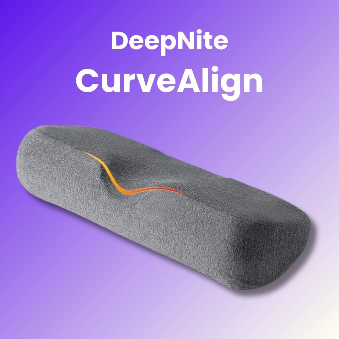 DeepNite CurveAlign | Orthopädisches Nackenstützkissen - DeepNite