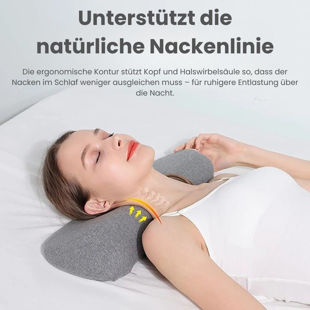 DeepNite CurveAlign | Orthopädisches Nackenstützkissen - DeepNite