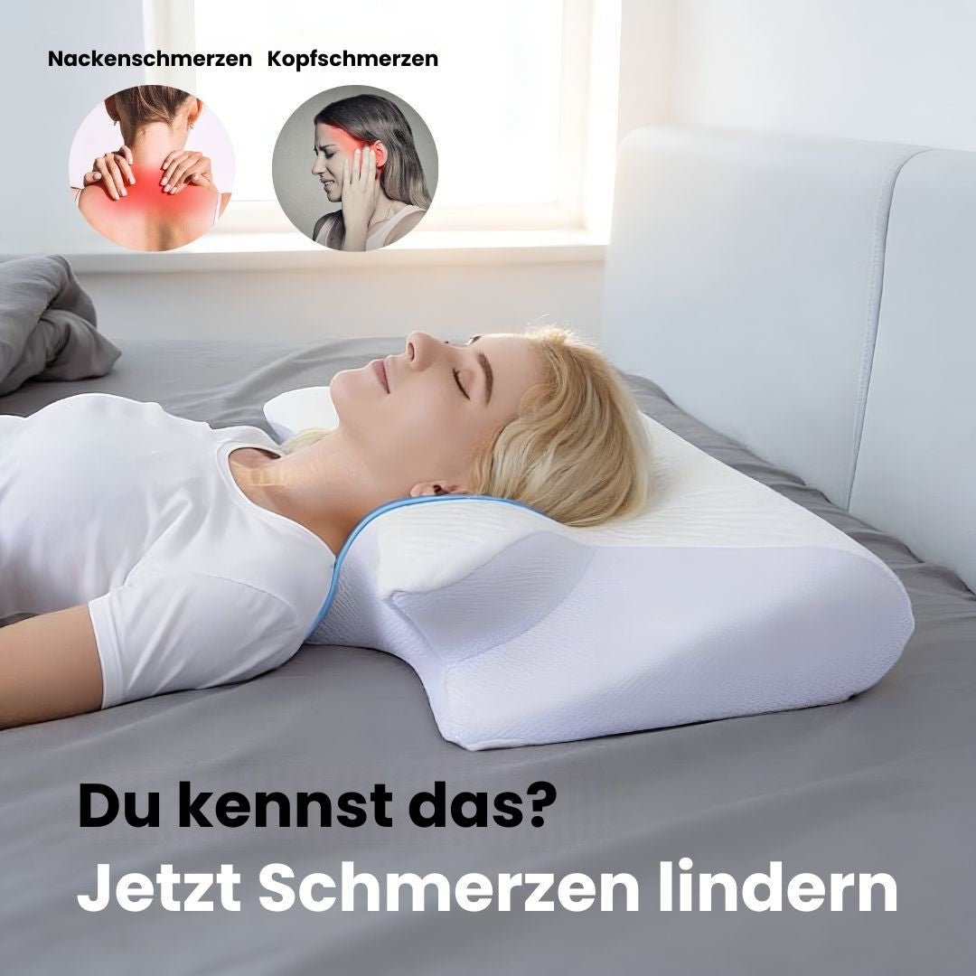 DeepNite ErgoCloud™ - Orthopädisches Nackenkissen - DeepNite