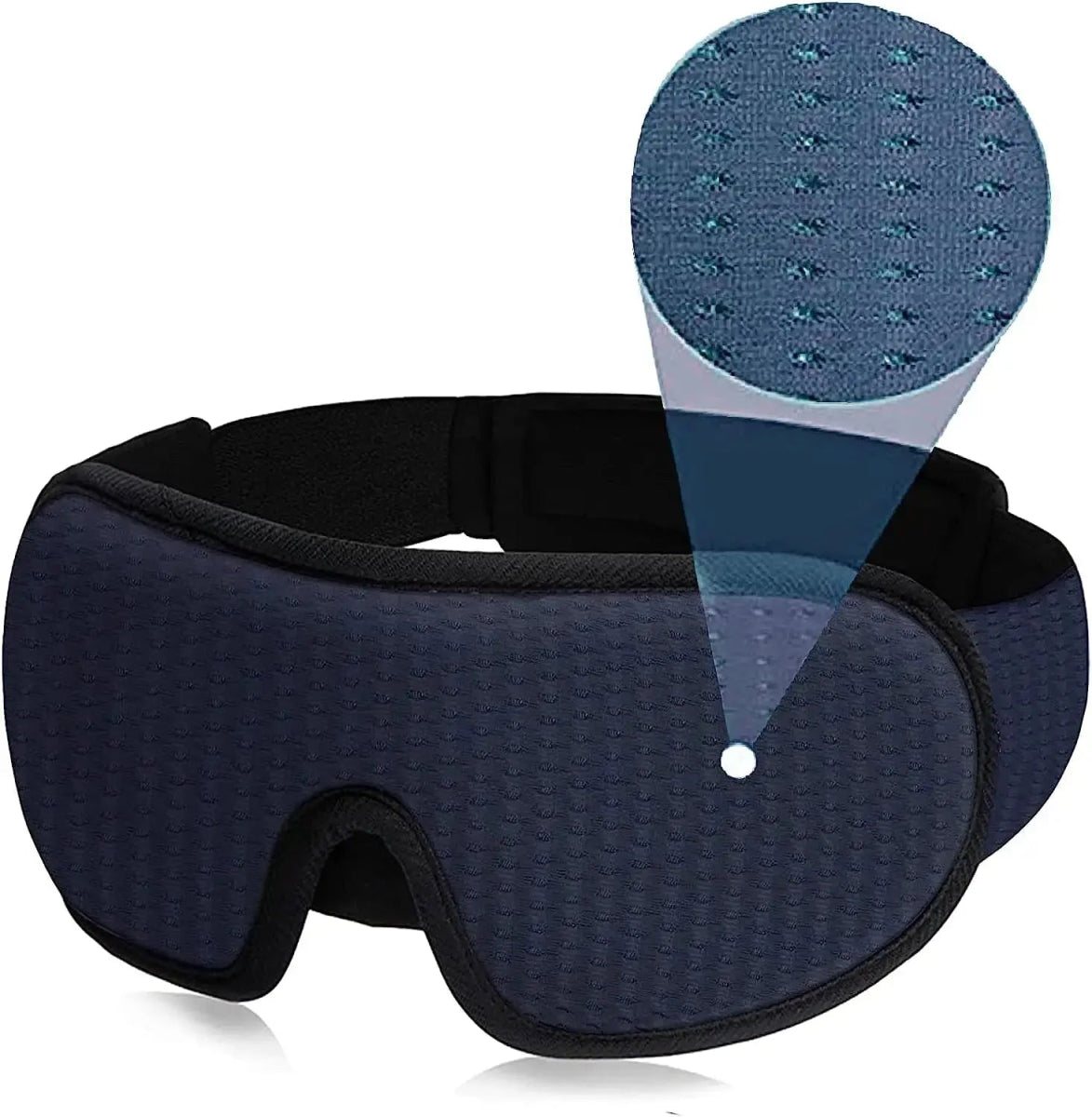 DeepNite SleepMask | Gewichtete Premium Schlafmaske - DeepNite