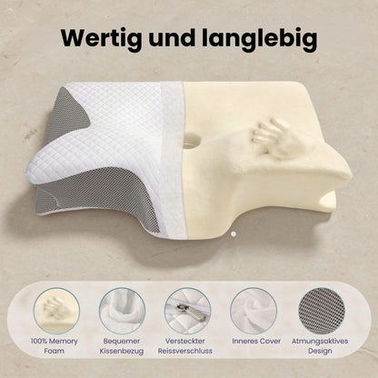 DeepNite ErgoCloud™ - Orthopädisches Nackenkissen